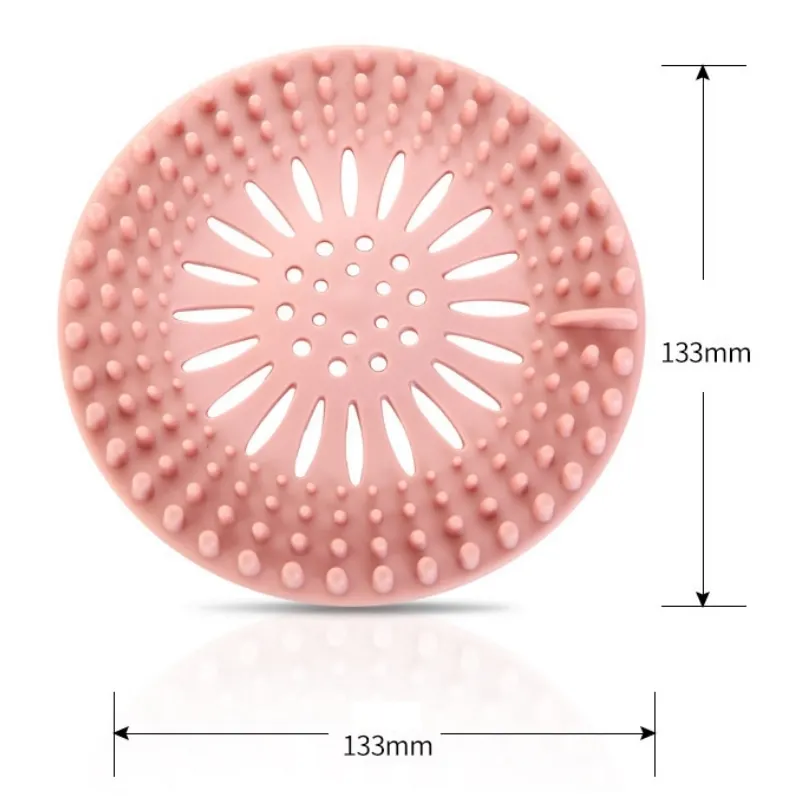 Bathroom Hair Sink Filter Floor Drain Strainer Water Hair Stopper Bath Catcher Shower Cover Clog Kitchen Sink Anti Blocking