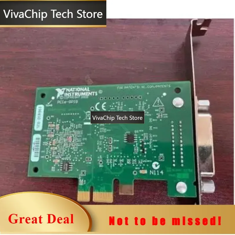 VivaChip TechPCIE-GPIB Card 778930-01 Card 100% OK Very Nice