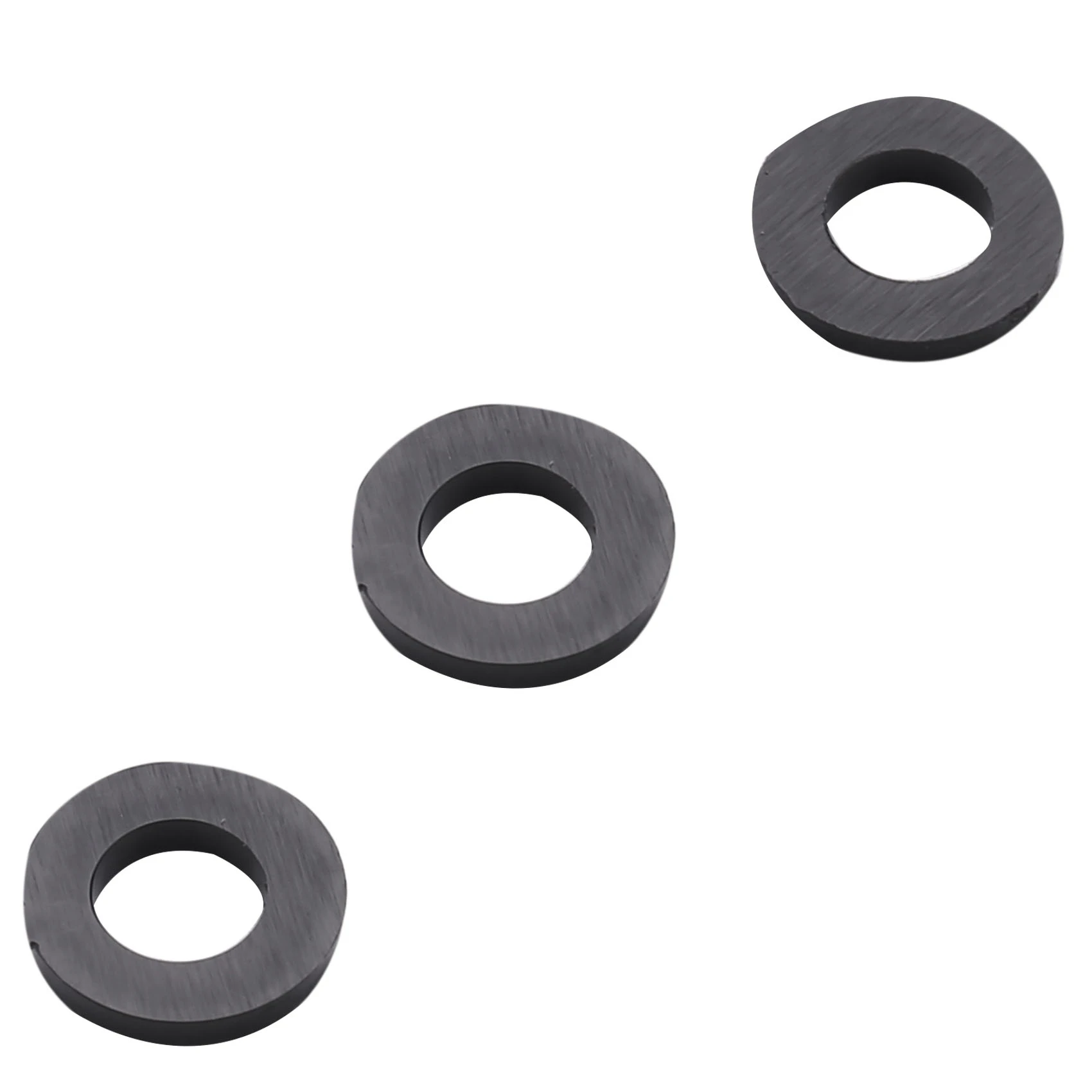 MCGS-M3 X 6Mm X 1Mm Nylon Flat Insulating Washers Gaskets Spacers Black 600PCS
