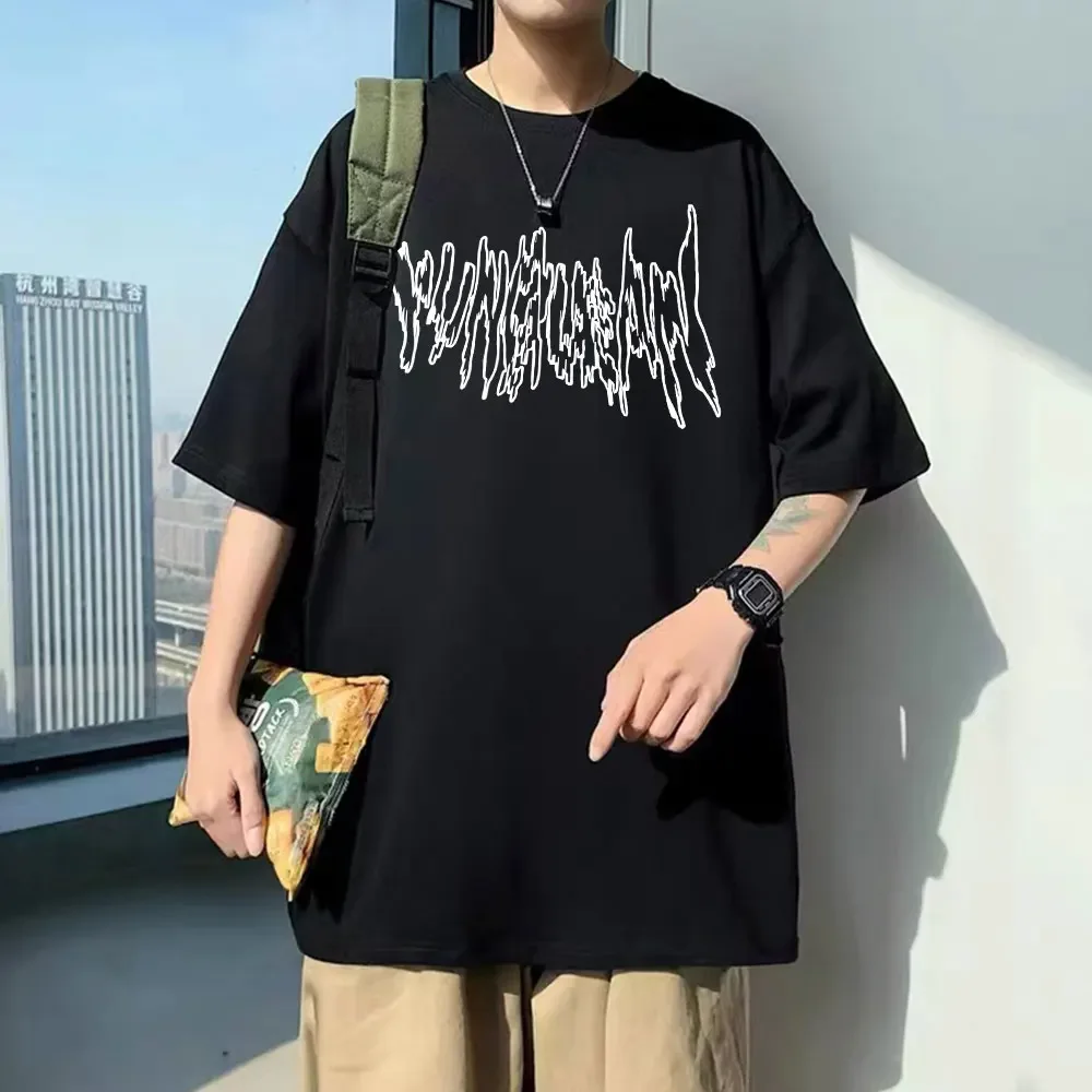 Hot Sale Rapper Yung Lean Graphic T Shirt Limited Drain Gang Merch Tees Men's Cotton Tshirt Men Women Harajuku Hip Hop T-shirts