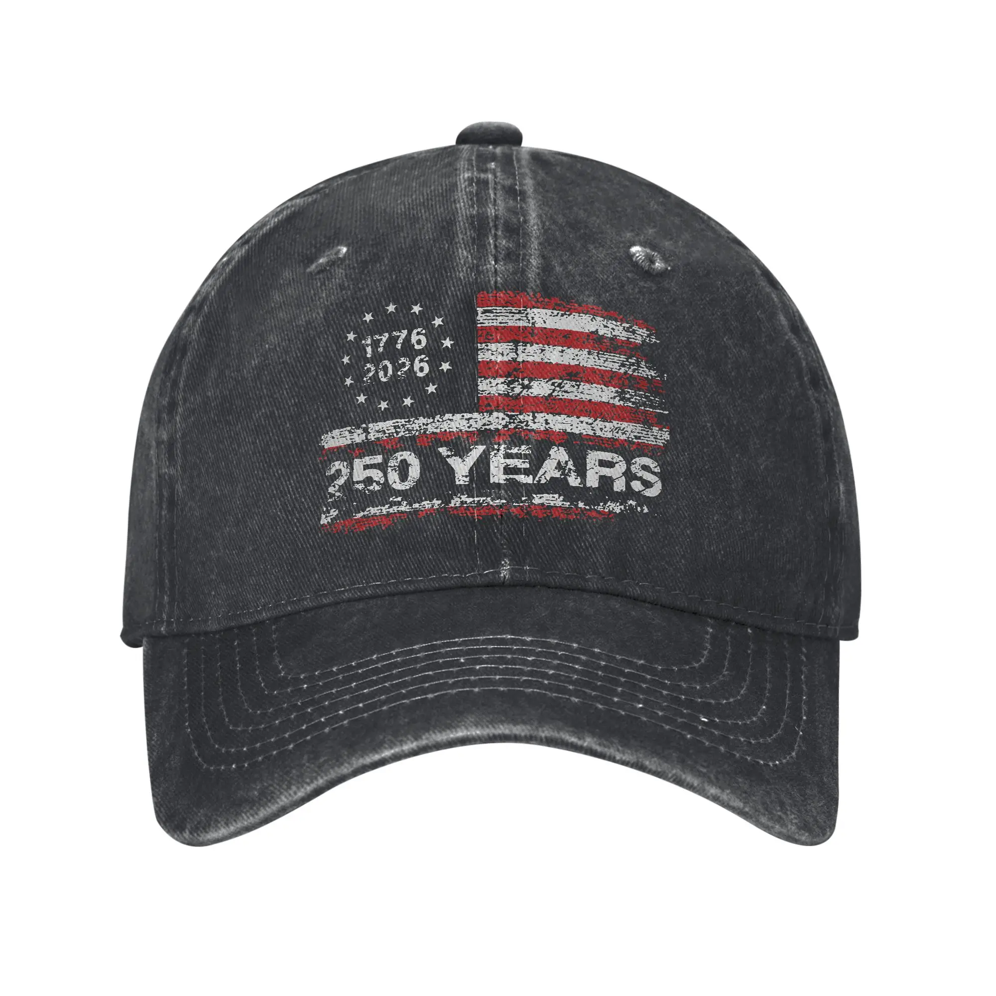 250 Years America Anniversary 250th Independence Day Freedom Men Women Baseball Caps Washed Cap Outdoor Summer Gift Snapback Hat