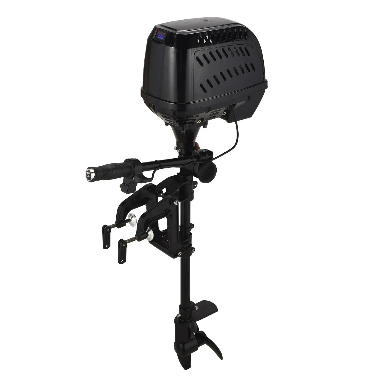 محرك خارجي كهربائي مدمج 12 فولت 1000 وات صديق للبيئة، حالة جديدة، محركات القوارب الكهربائية اليدوية #2