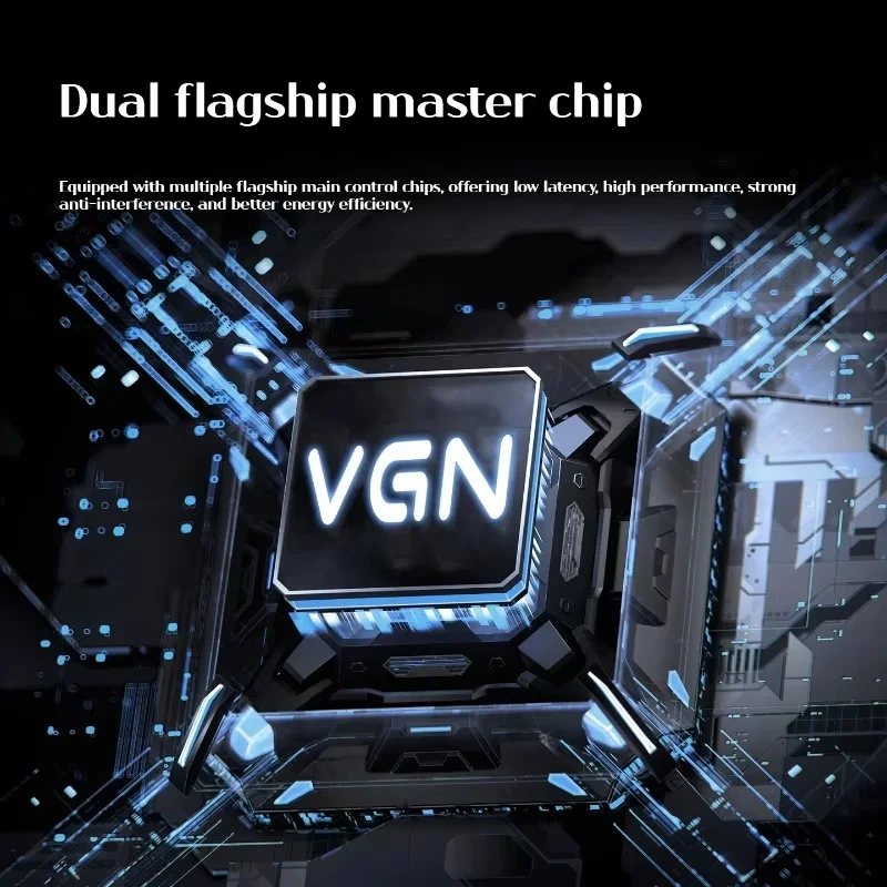 Mouse da gioco Bluetooth ultra wireless VGN Y2 PAW3950 8000HZ 30000 DPI Mouse da gioco Esport ultraleggero tri-modale per laptop Tablet PC