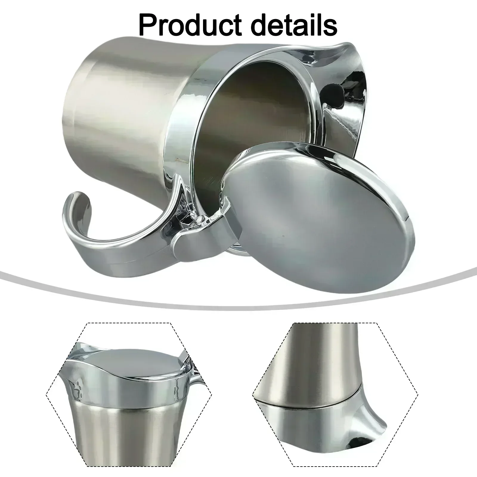 

17x13.2x8.3cm Stainless Steel Gravy Boat Condiment Server Suitable For Family Gatherings Heat Retaining Design