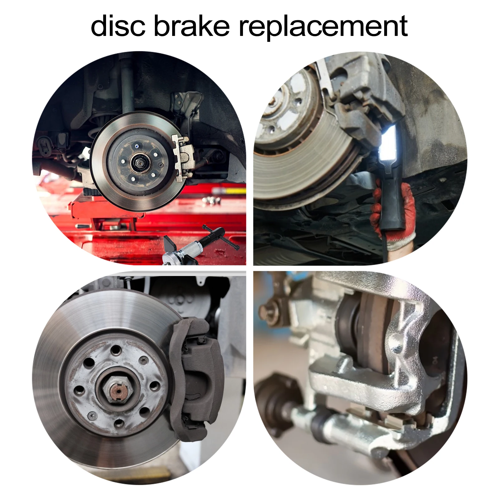 

Adjustment Premium Durable Rear Brake Caliper Piston Wind Back Tool Disc Brake Replacement Auto Calipers European Japanese Cars