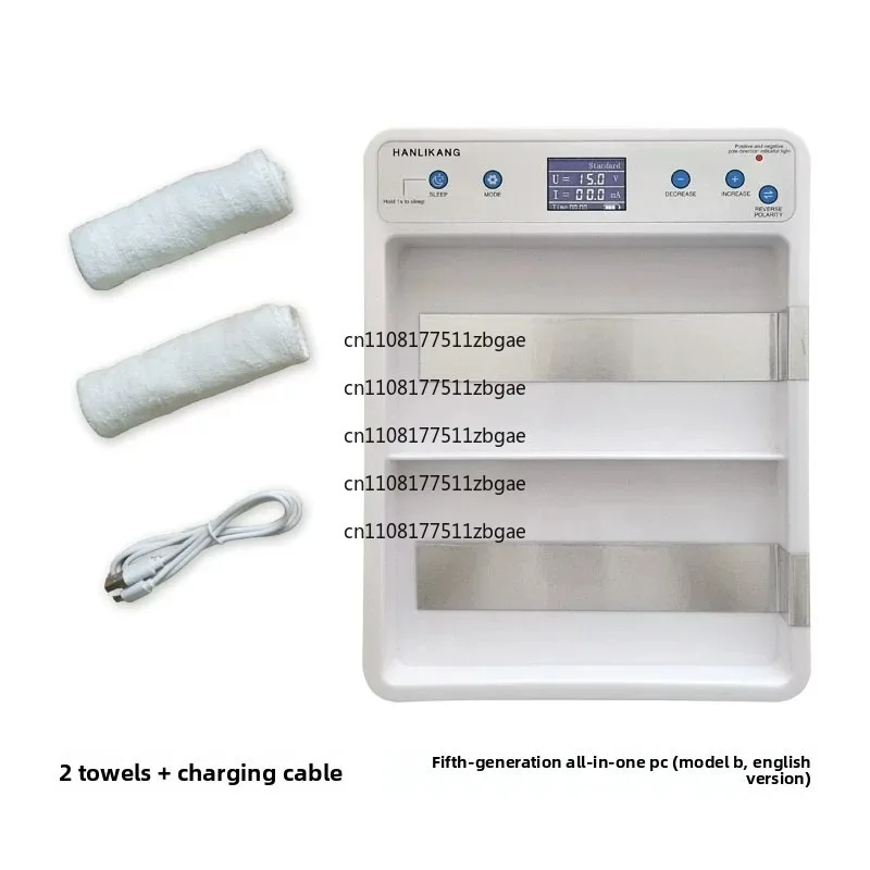 Home Use Tap Water IonNew Iontophoresis Antiperspirant Machine for Hands & Feet Hyperhidrosis Excessive Sweating Reduction