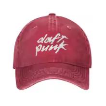 Gorra de béisbol informal Daft Punk con escritura blanca, gorra de camionero para deportes al aire libre, gorras de béisbol de calle Unisex de alta calidad para adolescentes - AliE foto 9