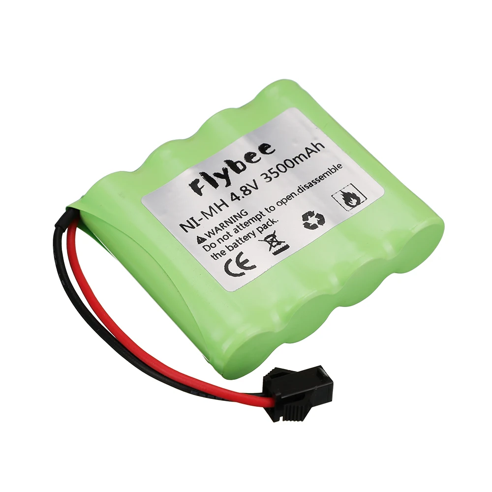 4,8 v Batterie Mit Ladegerät 3500mAh NiMH Batterie SM stecker Für Rc Autos Tanks Roboter Boot Schiff Spielzeug Pistole AA 4,8 v Akku