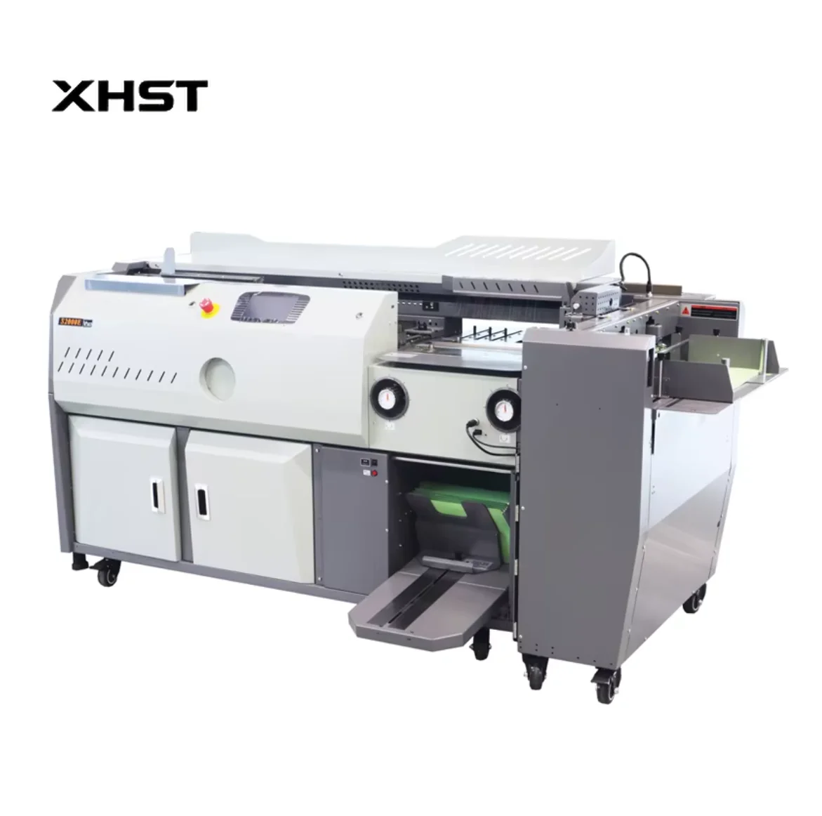 SG-S2000E A4 Size Fully Automatic Hot Melt Glue Book Binding Machine With Auto Book Cover Feeder and Auto Book Collector
