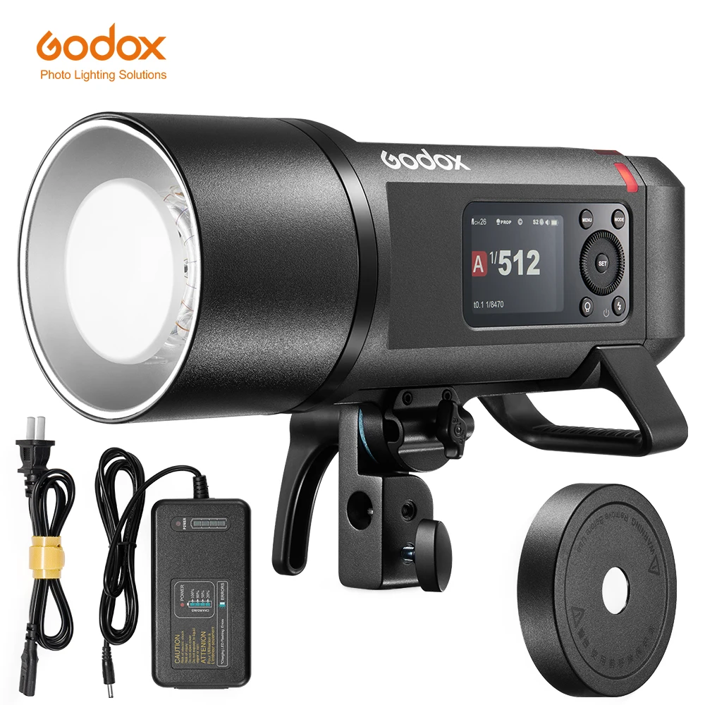 Godox 600W AD600Pro II Wireless All-in-One Outdoor Flash TTL High-speed Synchronization compatible with Canon Nikon Sony Olympus