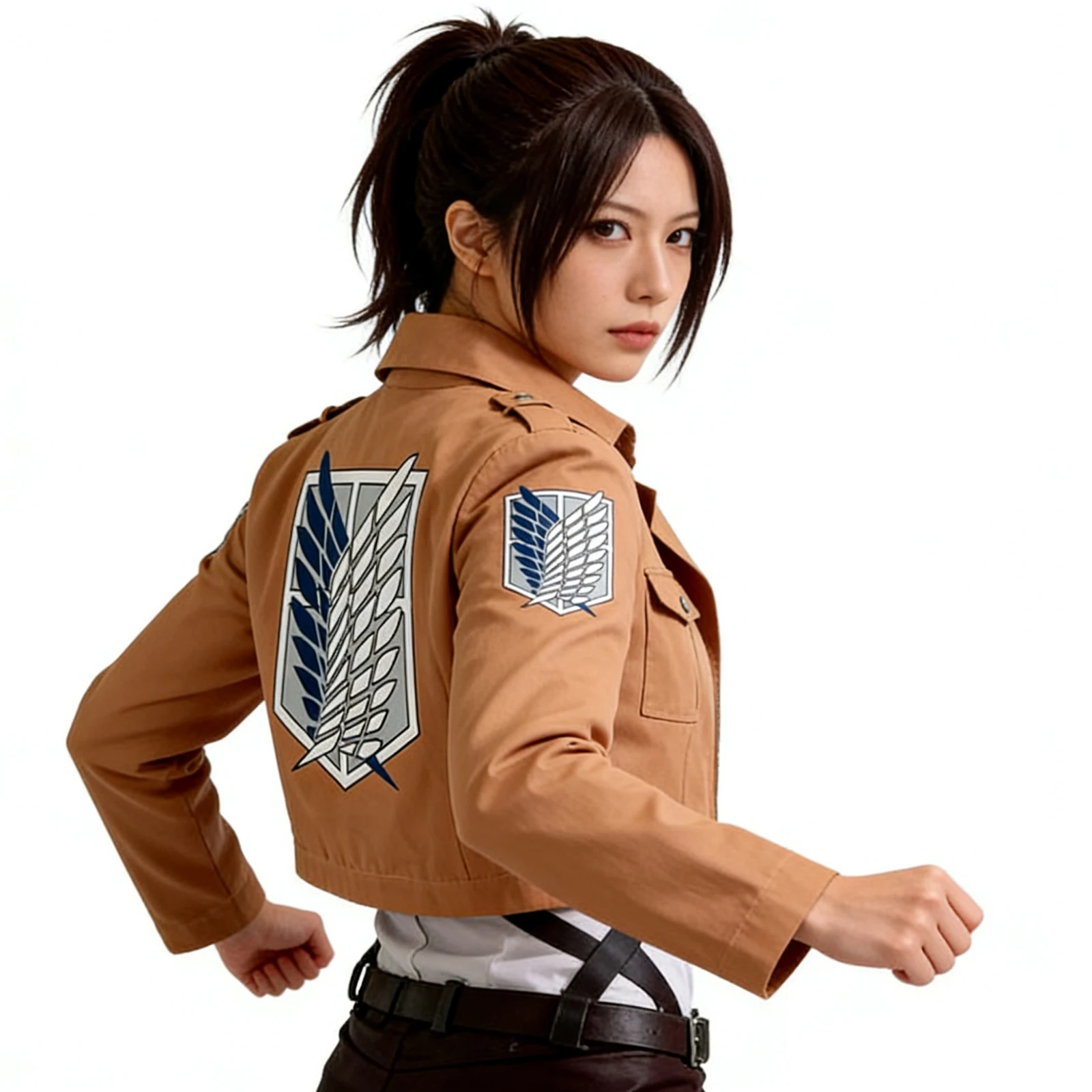 進撃の巨人ジャケット-シンゲキ・ゲン・キョウジン-レギオンコート-コスプレ-エレン・リヴァイ-ジャス-グロート・マート