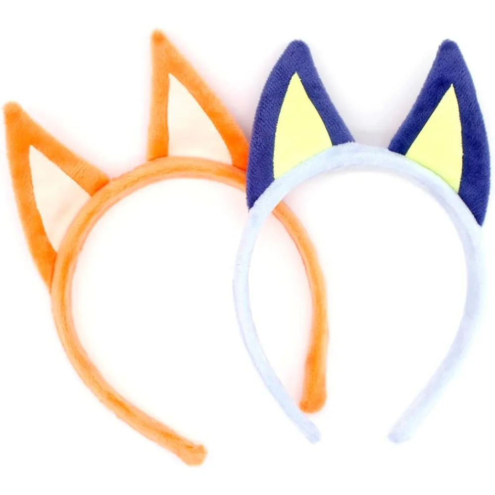 Fasce per capelli con orecchie da cane, accessori per capelli per Halloween, cosplay, costumi, feste di compleanno per bambini e adulti