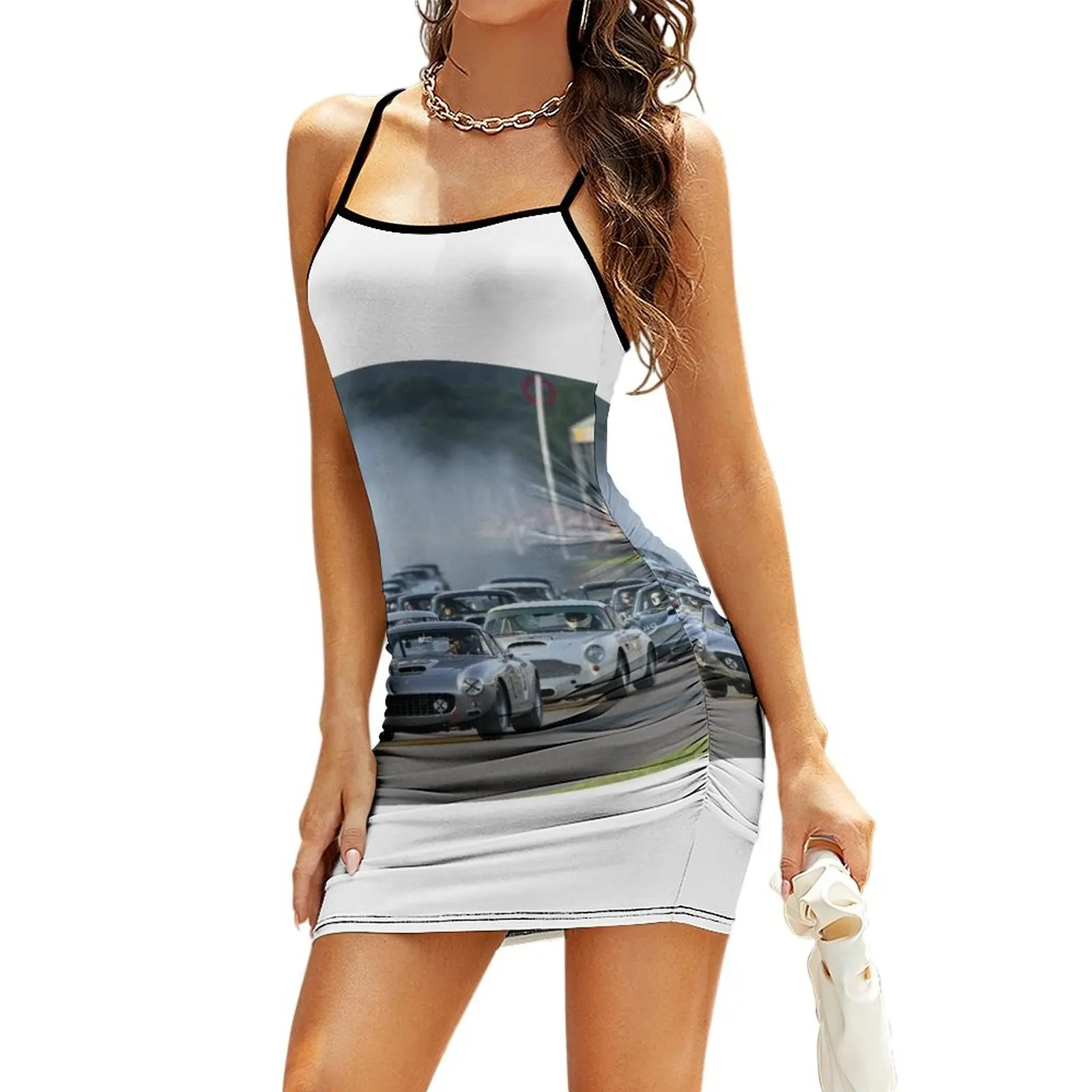 Racing at the Goodwood Revival Sling Dress sexy short dresses daring dress party night dresses for woman
