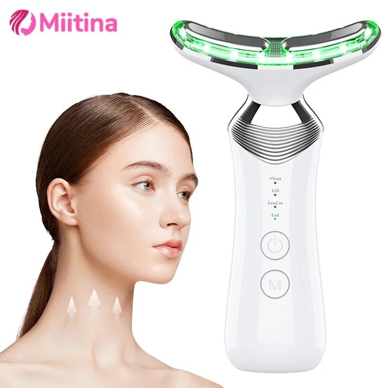 

EMS Neck Face Beauty Device Facial Lifting Machine Skin Tighten Reduce Double Chin Anti Wrinkle Remove Lifting Massager SkinCare