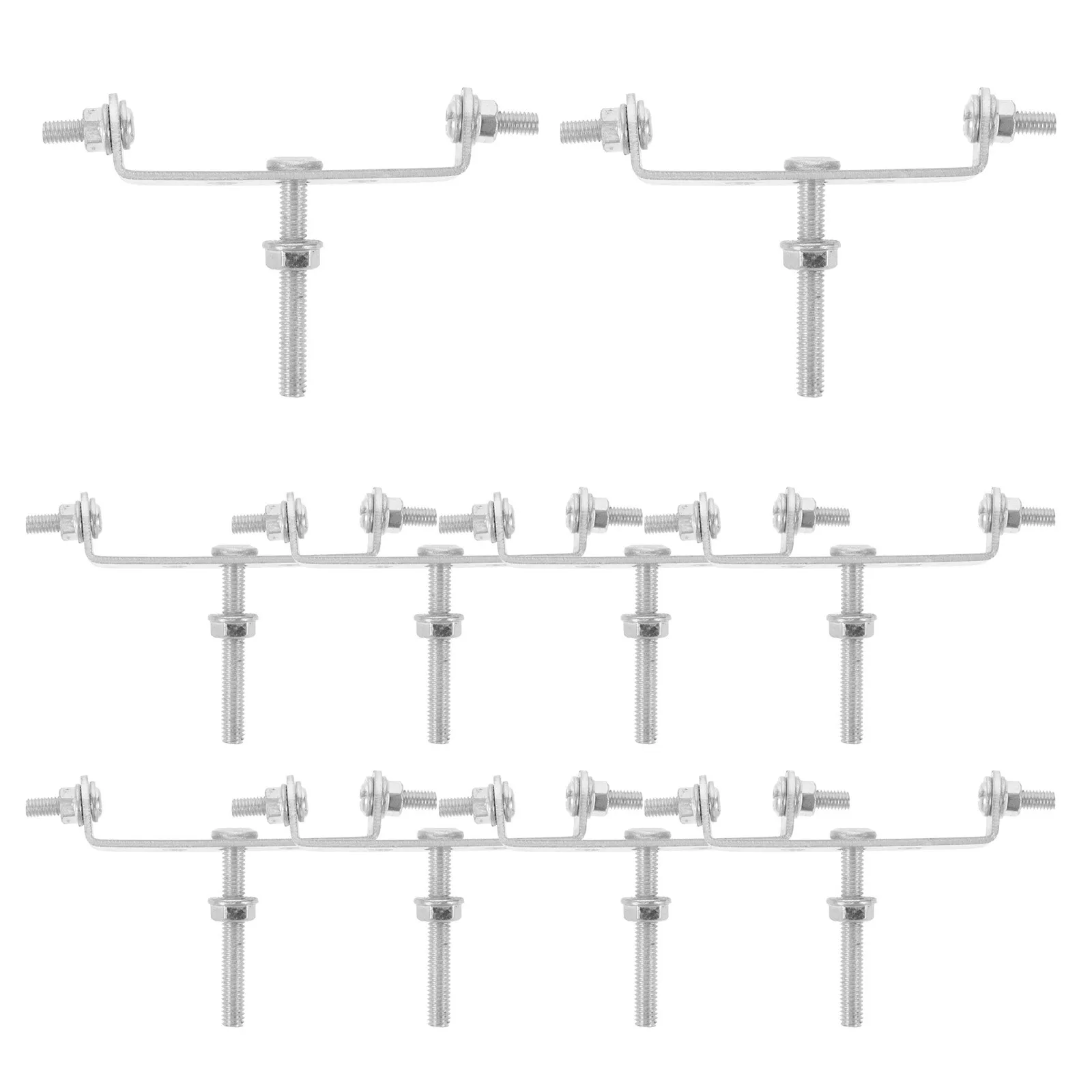 1 مجموعة دراجة الملحقات U شكل موصل معدني مستقر الحاملة قدرة واسعة التوافق دراجة الرف محول #1