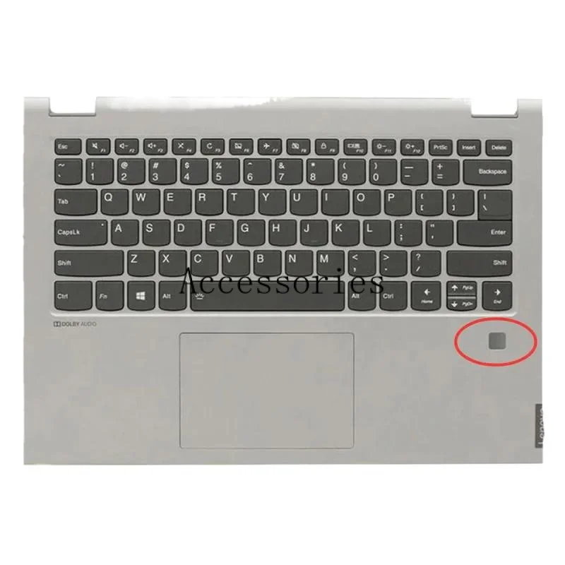 Imagem -05 - Caixa Superior com Teclado Retroiluminado para Lenovo Palmrest para Ideapad C34014 Iml Flex-14 14 Novo