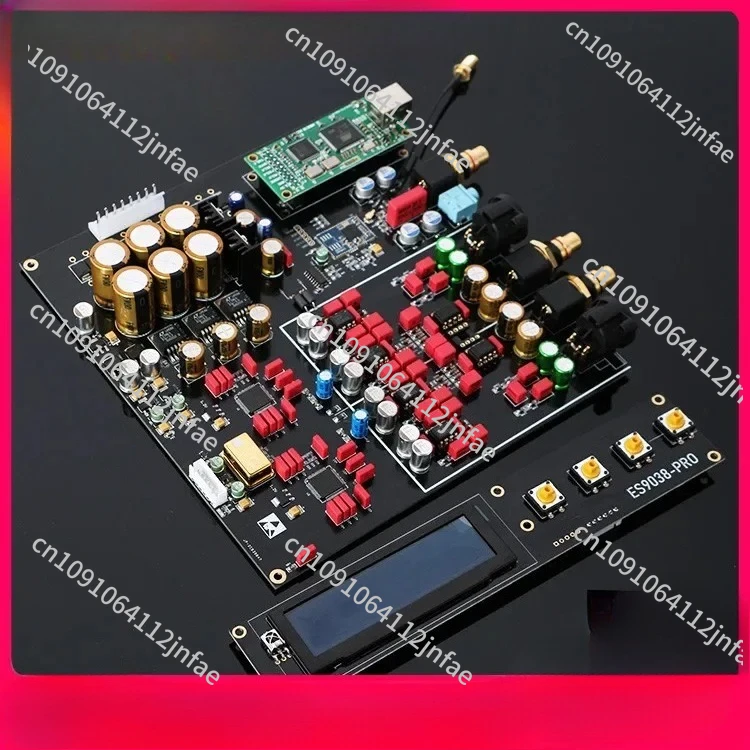 Dual Core ES9038PRO Decoding Board DAC Board Supports DSD Decoding 384K Lossless Fiber Coaxial Decoder