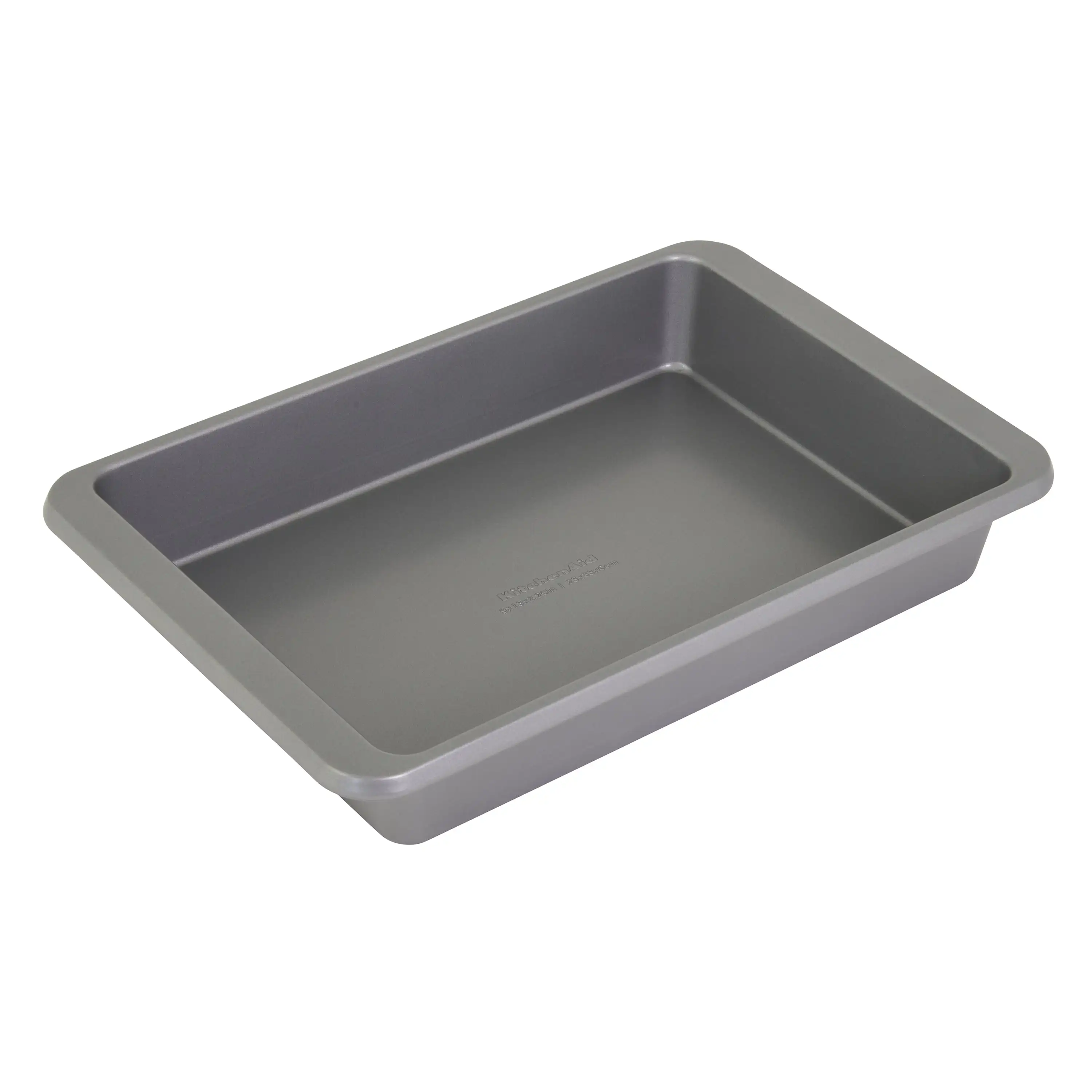 

Aluminized Steel Nonstick 9x13-inch Sheet Cake Pan and Baking Dish, Contour Silver