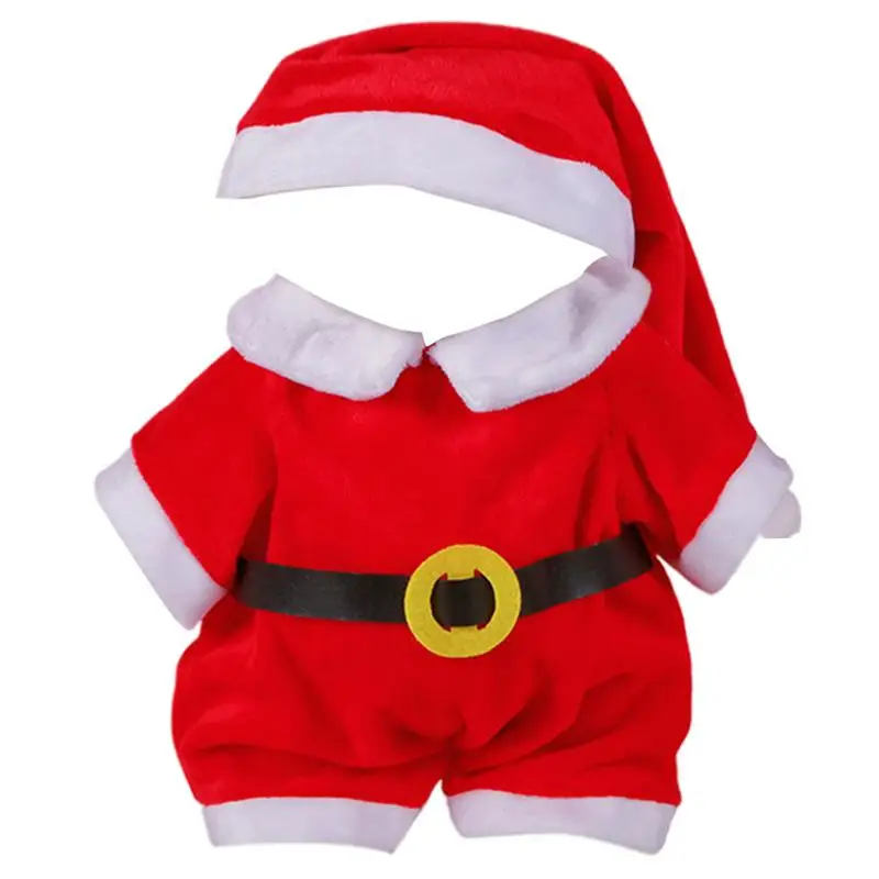 Doll Christmas Outfit Dress Up 20 Inch Doll Clothes Stuffed Animal Costume Plush Doll Accessories Anime Character Clothes Small