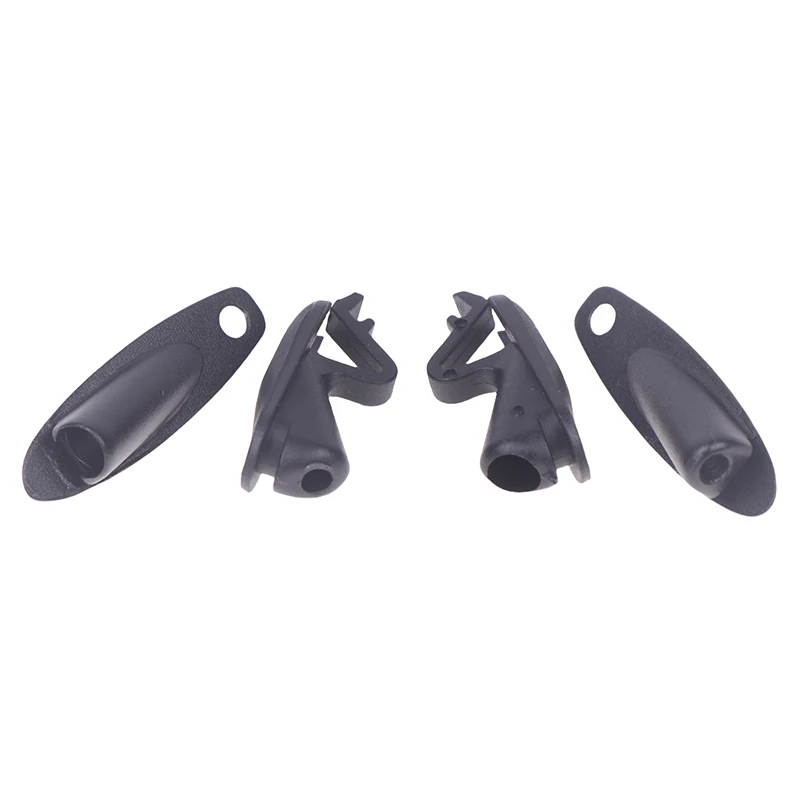 سدادات مبيت كابل الدراجة مكونة من 6 قطع - سدادات كابل الفرامل من النايلون لإطارات الطريق/الكربون، أغطية نهاية الإسكان سهلة التركيب