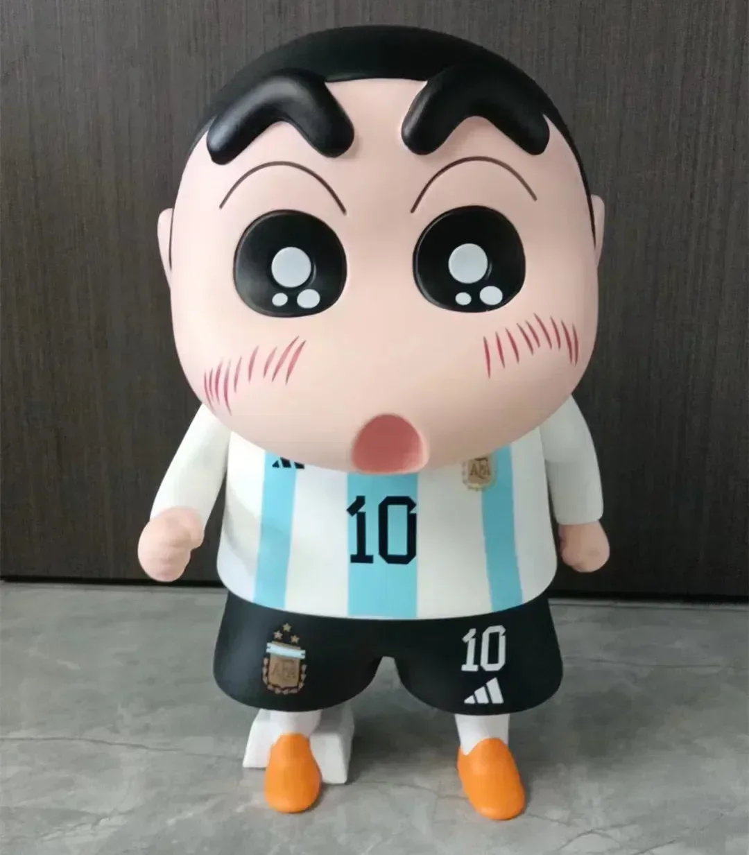 In Stock 42cm Crayon Shin-chan Figures Peripheral Series Model Car Ornament Doll Decoration Anime Limited Birthday Xmas Gifts