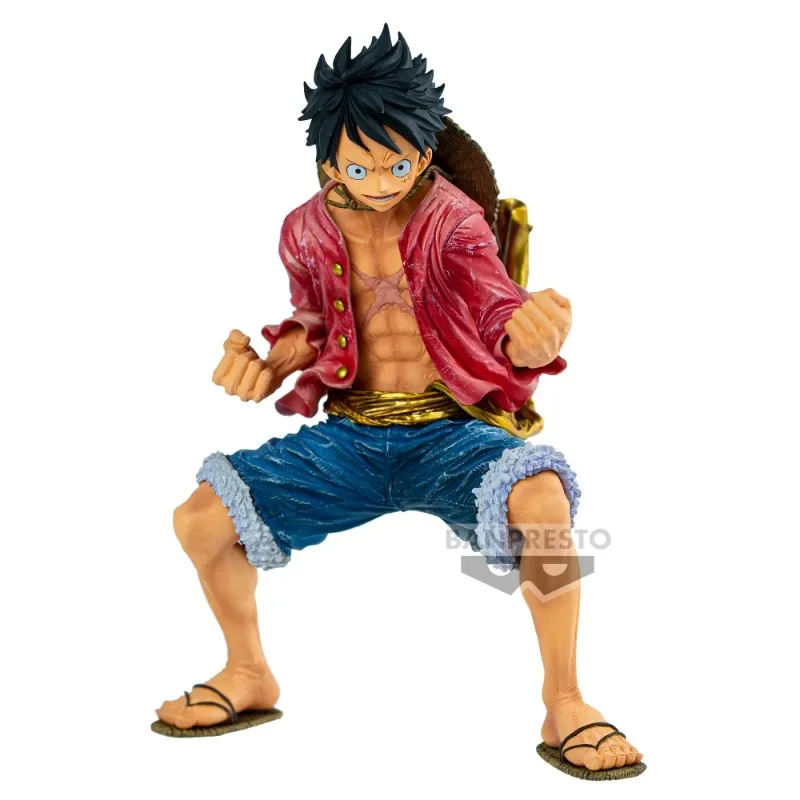 Original In Stock Bandai BANPRESTO Chronicle KOA One Piece Monkey D. Luffy Anime Action Figure Toy Gift Model Collecting Hobby