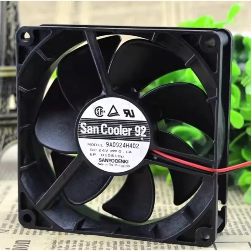 New Cooler Fan for SANYO 9CM9025 24V 0.1A Double Ball Bearing Cooling Fan 9A0924H402 90 *90 *25mm