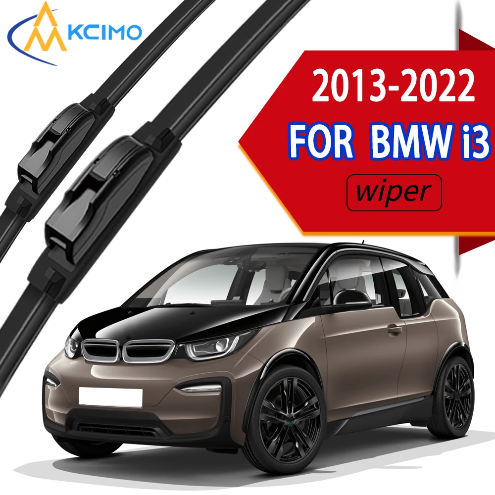 

Premium OEM Fit Front Windscreen Wiper Blades with Flexible Durable Rubber for BMW i3 2013-2022.