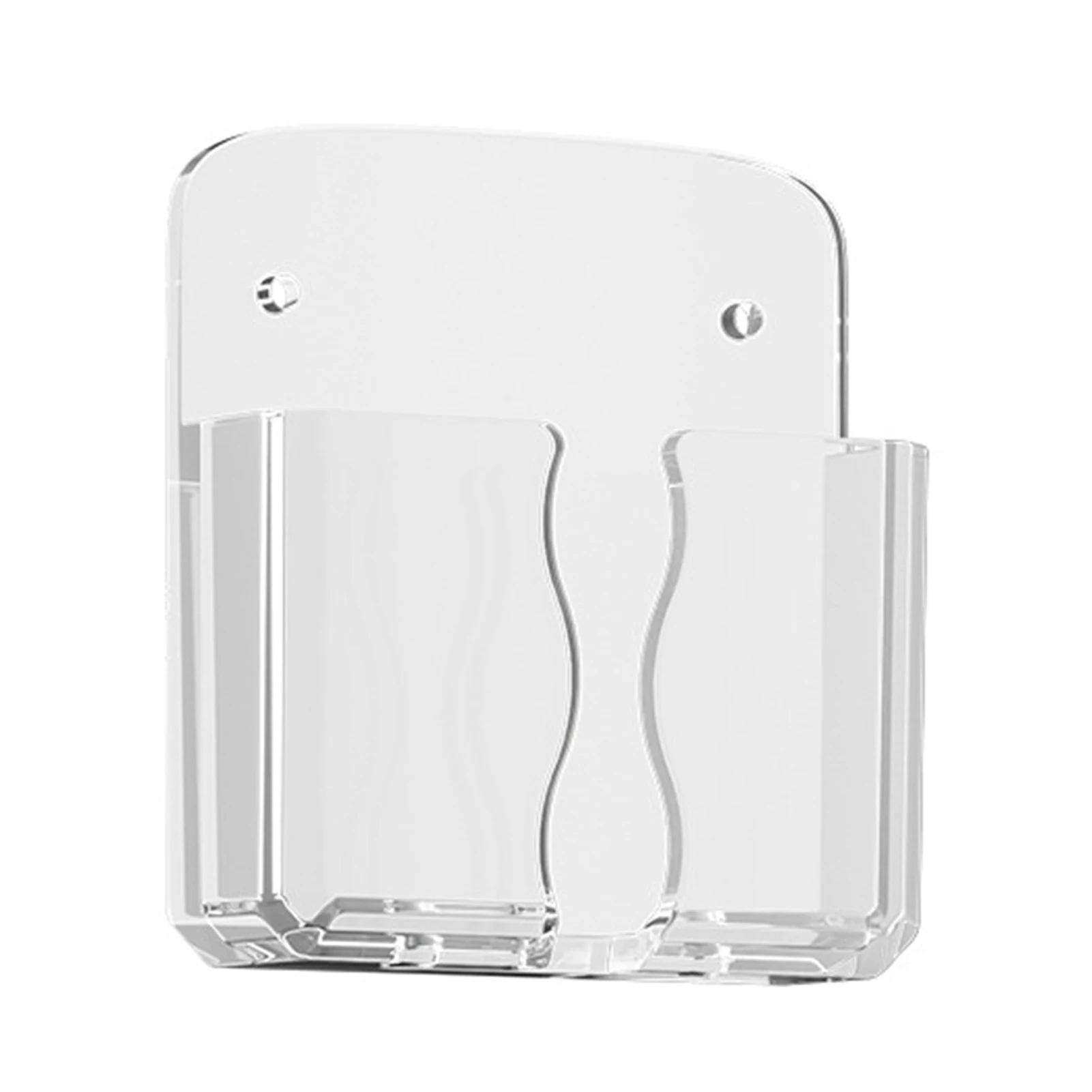 Phone Charging Holder Versatile Bedroom Wall Mount Organizer for Students Dormitory Space Saving ABS Plastic Stand Durable