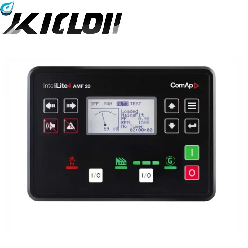 Authentic Comap InteliLite 4 AMF20 Diesel Generator Set Control Panel AMF 20 LCD Remote Monitor Kit Xeon