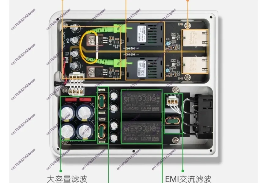 

Оптоэлектронный изолятор LHY Audio EFI для аудиоаппаратуры, очиститель сетевого сигнала от помех, фильтр, линейный источник питания