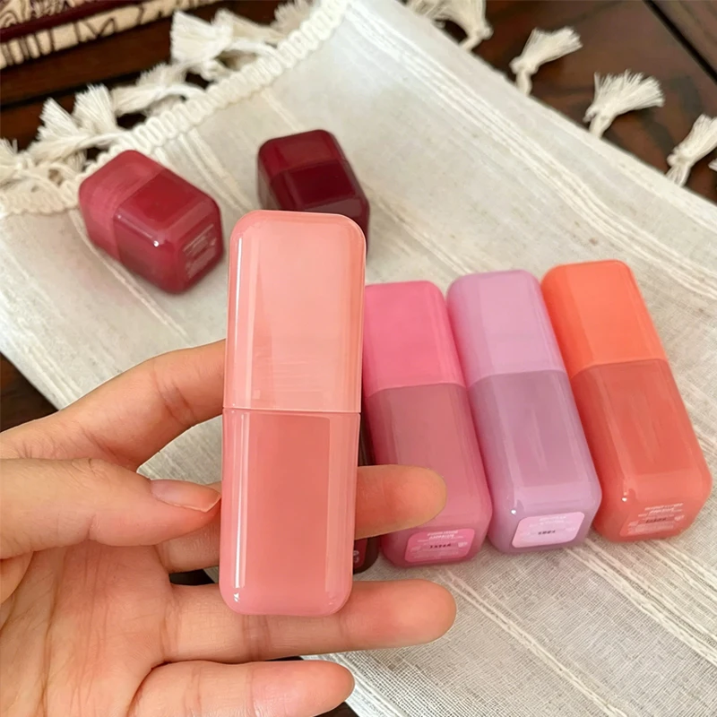 ROD Dupe Novo Batom Lip Juicy Goji Gloss Labial Efeito Espelho Textura Glaze Lápis Delineador Labial Tinta Não Transfere Realce do Formato Labial