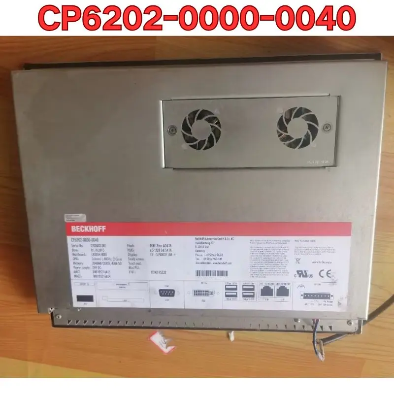 

Бывший в употреблении тест функции сенсорного экрана CP6202-0000-0040. Нужны договорные нормально.