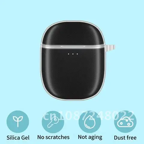 

Wireless Bluetooth-Compatible Earbuds Case for Lenovo H12 Pro Earphone Headset Protector Cover Shell Accessories