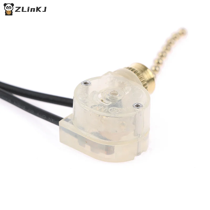 ▶1PC Wall Light Pull Rope Switch Universal Chain Ceiling Fan Lamp Replacement Parts 3A