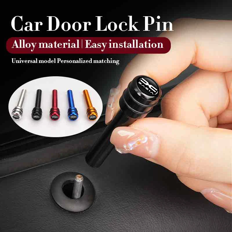 

Car Sticker Door Lock Pins Universal Interior Door Lock Pull Pin Cover InteriorFor Dacia Logan Mcv 2 Duster Sandero Lodgy Dokker