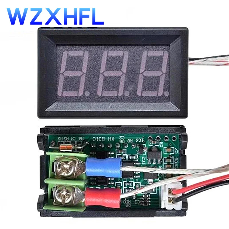 1Pcs Industrial High Temperature K-Type M6 Thermocouple Thermometer 12V -30~800 Degree Digital Temperature Meter Tester XH-B310