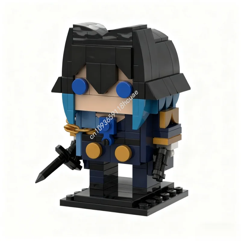 171 elementów MOC Ouro Kronii Brickheadz Model Klocki Konstrukcyjne Modułowe Zabawki do Składania Architektura Edukacja Pomysł na Prezent Świąteczny