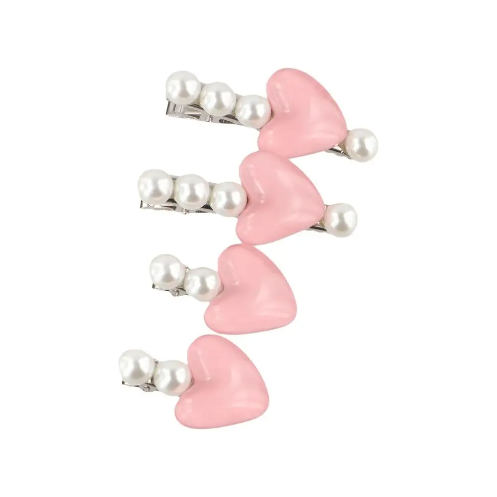 

Lovely Hair Accessories Lovely Hairpin Pink Hair Clip Cute Hair Clip Hair Ornaments Pearl Sweet Barrettes Girls