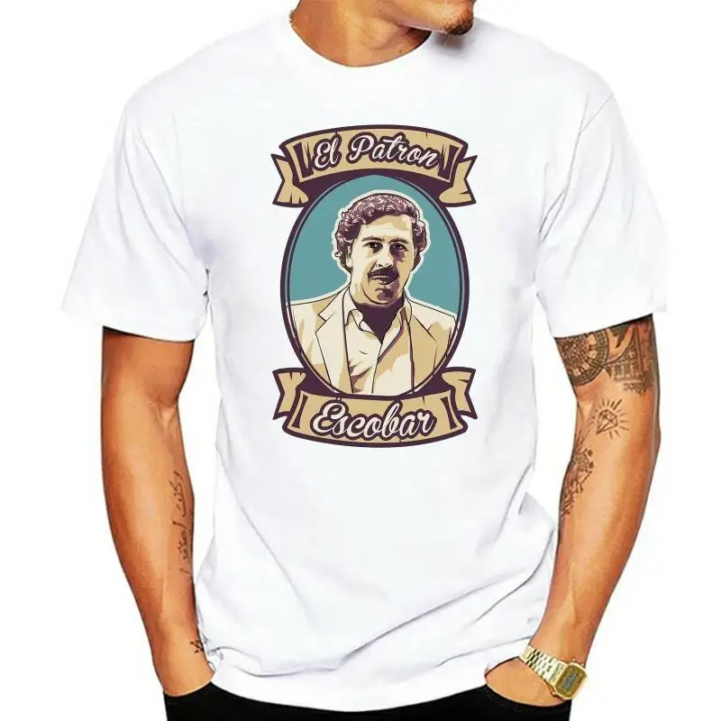 Pablo Escobar El Patron Kokain Colombia Mafia Rebel 2022 New Summer Style Fashion Short Sleeve Kids T Shirts