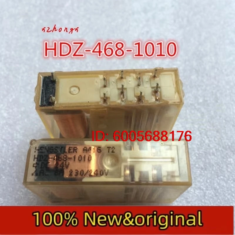 5pcs New Relays Relay HDZ-468-1009 DC12V  Hdz-468-1010 DC24V  HDZ-468-1035 DC22.5V  HDZ-468-1003
