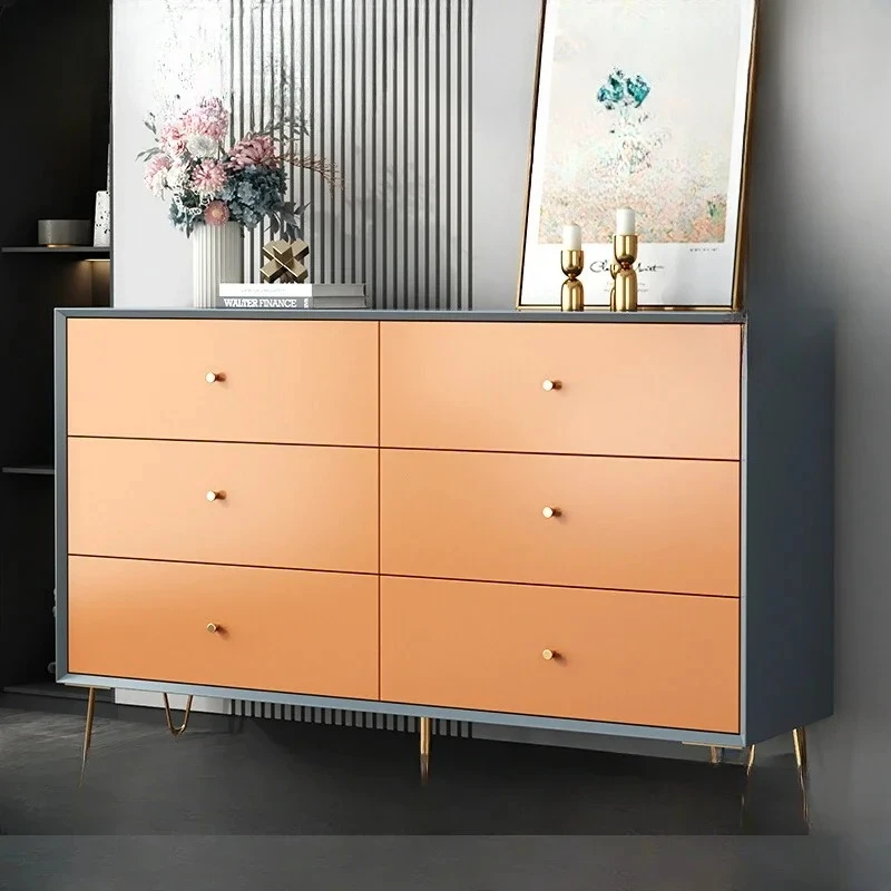 

Italian Paint Simple Modern Living Room Nordic Storage Sideboard Cabinet Bedroom Tailstock Storage Cabinet