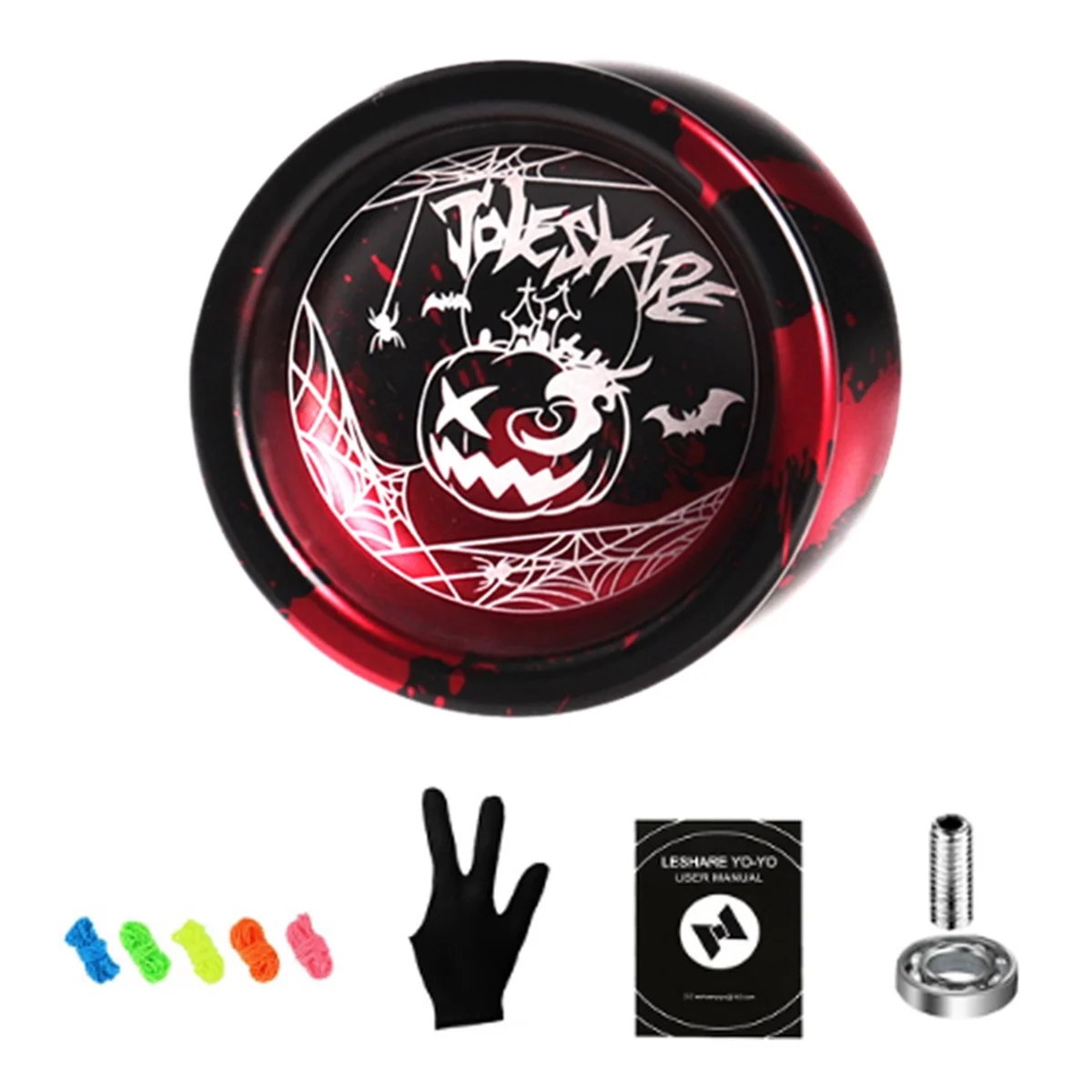 Yoyo Halloween Edition Dual-Use Professional Fancy Yoyo Ball Sleep 2-Way Yoyo