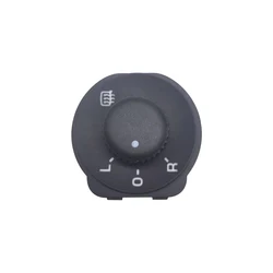 Side Mirror Switch Control Adjust Knob For Skoda Octavia MK2 1Z 2004-2013 Yeti 1Z1959565A 1ZD959565 1Z0959565A Green backlight