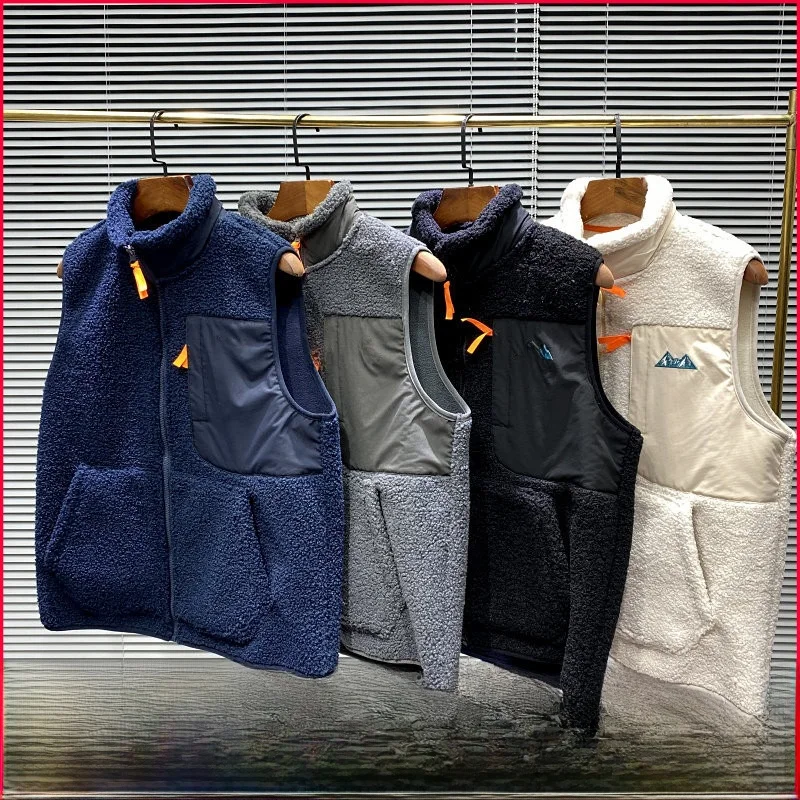 

Теплый жилет Fce для спорта на открытом воздухе, куртка для мужчин, воротник-стойка, тонкое зимнее пальто, одинаковое пальто для пары, повседневное пальто на молнии
