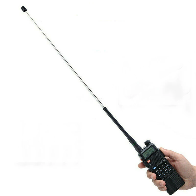 

400MHZ UHF SMA-F Telescopic Antenna For Baofeng UV-S9 UV-5R UV-82 UV9R 9RPLUSTwo Way Radio