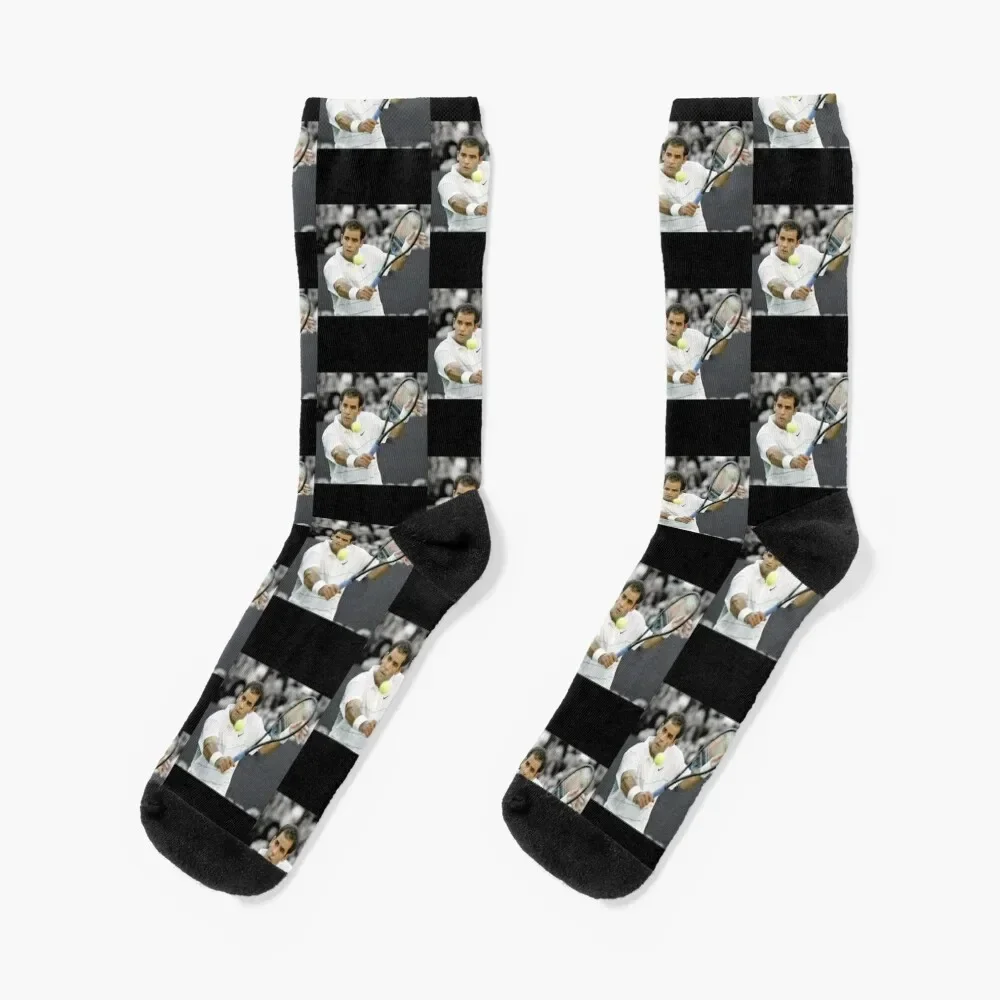 

Pete Sampras, volley T-Shirts Gift For Fans, For Men and Women, Gift Mother Day, Father Day Socks hockey Socks For Women Men's