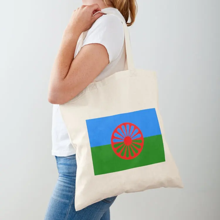 

gypsy flag Tote Bag shoping bag free delivery bags foldable reusable bag