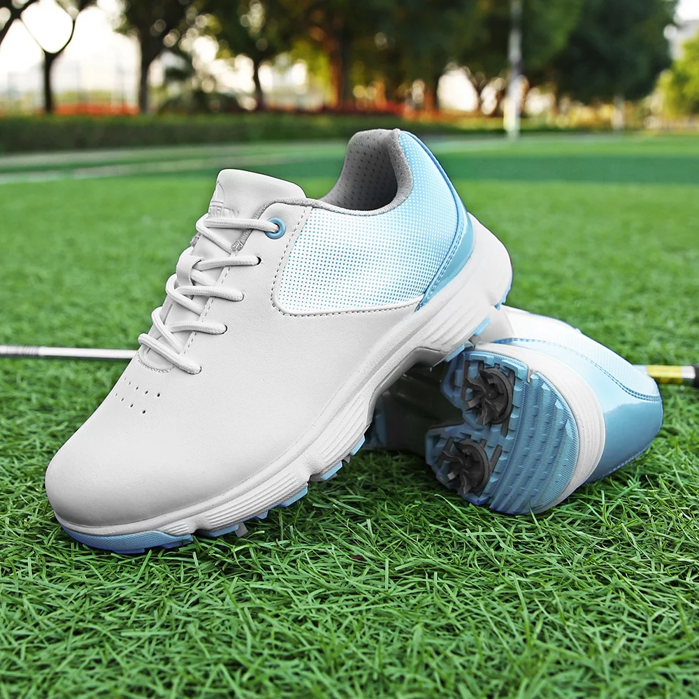 

Golf sport shoes women's four season new fashionable non slip wear-resistant breathable comfortable activity nail motion shoes