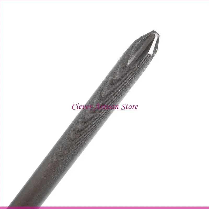 E06b 6pcs/set 1/4 Shank 150mm Steel للعبور للبراغي الرأس